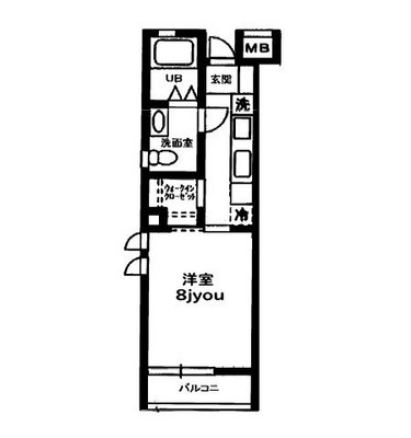 練馬区賃貸マンション・1K