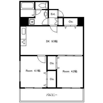 東京都練馬区桜台１丁目 賃貸マンション 2DK