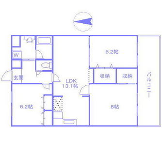 東京都練馬区石神井台６丁目 賃貸マンション 3LDK