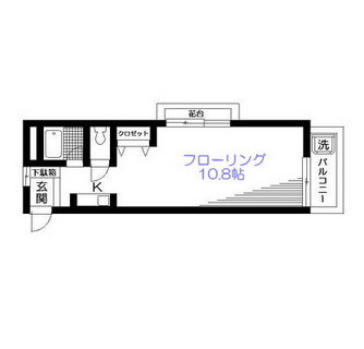 東京都練馬区東大泉６丁目 賃貸マンション 1R