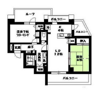 東京都練馬区北町６丁目 賃貸マンション 2LDK