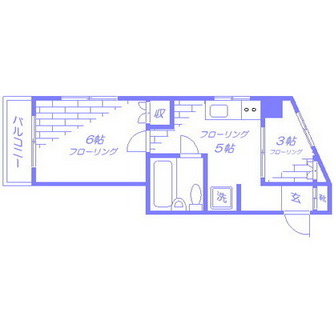 東京都練馬区中村北２丁目 賃貸マンション 1SDK