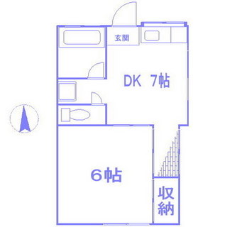 東京都練馬区関町東１丁目 賃貸アパート 1DK