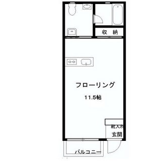 東京都練馬区上石神井１丁目 賃貸アパート 1R