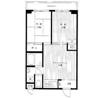 東京都練馬区北町６丁目 賃貸マンション 2DK