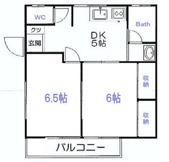 東京都練馬区南田中１丁目 賃貸アパート 2DK