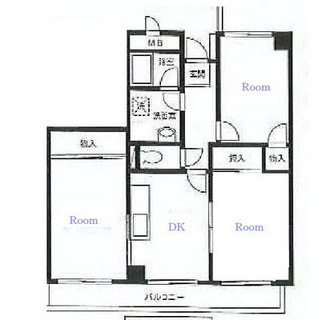 東京都練馬区旭丘２丁目 賃貸マンション 3DK