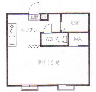 東京都練馬区関町北２丁目 賃貸マンション 1R