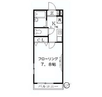 東京都練馬区中村南２丁目 賃貸マンション 1K