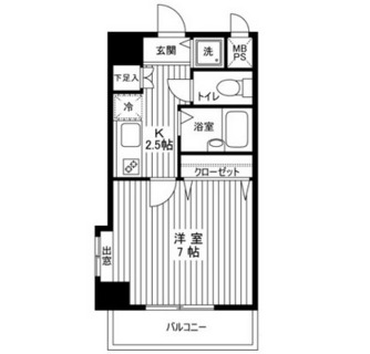 東京都練馬区豊玉上２丁目 賃貸マンション 1K