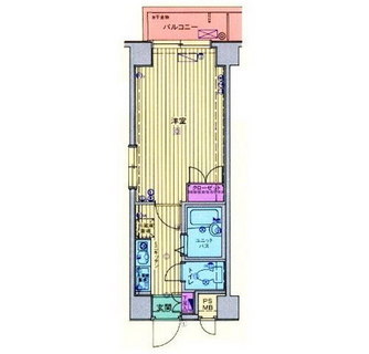 東京都練馬区豊玉北３丁目 賃貸マンション 1K