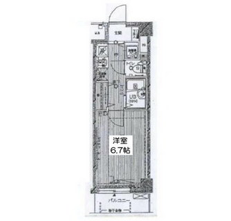 東京都練馬区南田中３丁目 賃貸マンション 1K