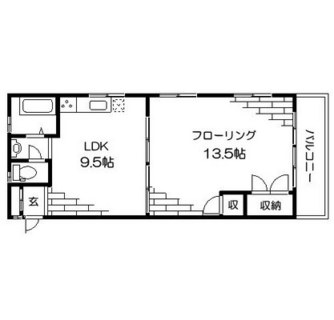 東京都練馬区貫井２丁目 賃貸マンション 1LDK