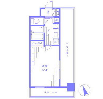 東京都練馬区中村北１丁目 賃貸マンション 1K