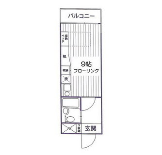 東京都練馬区練馬３丁目 賃貸マンション 1R