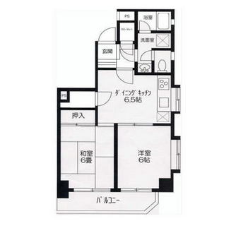 東京都練馬区向山１丁目 賃貸マンション 2DK