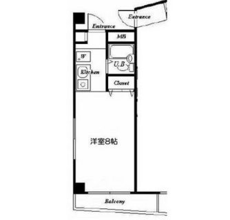 東京都練馬区旭丘１丁目 賃貸マンション 1K