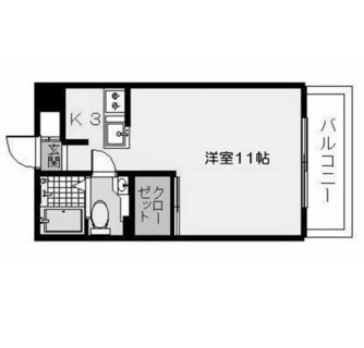 東京都練馬区小竹町２丁目 賃貸マンション 1K