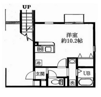 東京都練馬区桜台２丁目 賃貸アパート 1R