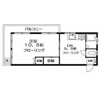 東京都練馬区豊玉北５丁目 賃貸マンション 1DK