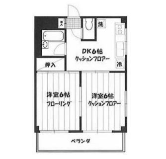 東京都練馬区豊玉北４丁目 賃貸マンション 2DK