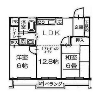 東京都練馬区小竹町１丁目 賃貸マンション 2LDK