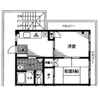 東京都練馬区豊玉中２丁目 賃貸マンション 2K