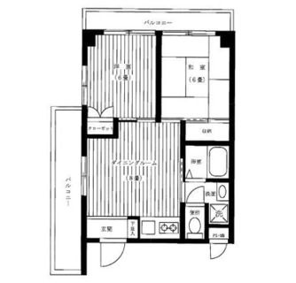 東京都練馬区北町６丁目 賃貸マンション 2DK