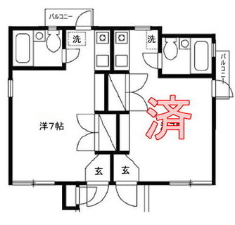 東京都練馬区富士見台２丁目 賃貸マンション 1R