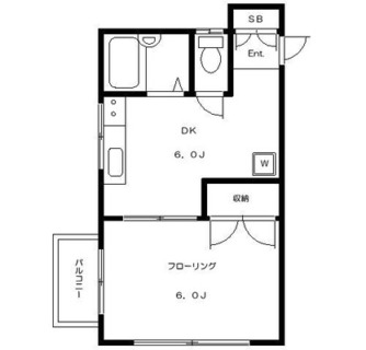 東京都練馬区旭町２丁目 賃貸アパート 1DK