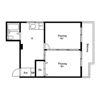 東京都練馬区豊玉北４丁目 賃貸マンション 2K