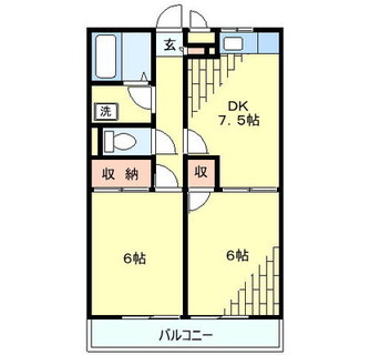 東京都練馬区高野台２丁目 賃貸アパート 2DK