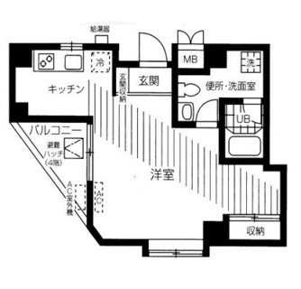 東京都練馬区石神井町４丁目 賃貸マンション 1R