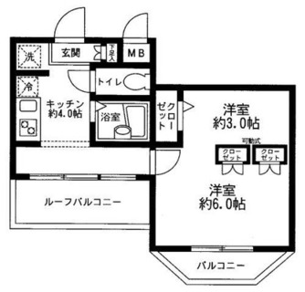 東京都練馬区豊玉北４丁目 賃貸マンション 1K