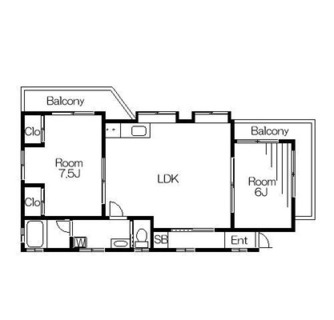 東京都練馬区練馬４丁目 賃貸マンション 2LDK