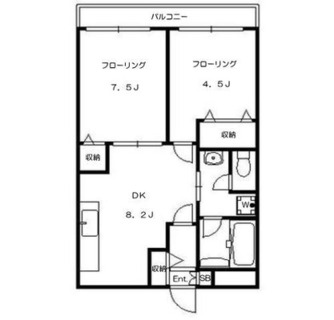 東京都練馬区早宮２丁目 賃貸マンション 2DK