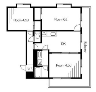 東京都練馬区北町６丁目 賃貸マンション 3DK