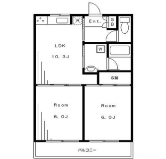 東京都練馬区北町７丁目 賃貸マンション 2SLDK