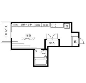 東京都練馬区豊玉上１丁目 賃貸マンション 1R