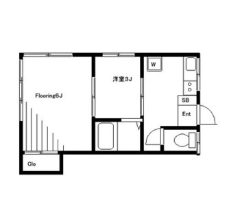 東京都練馬区桜台１丁目 賃貸アパート 2K