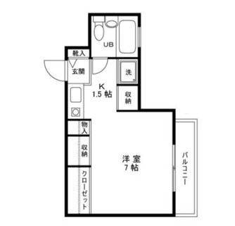 東京都練馬区中村３丁目 賃貸マンション 1R