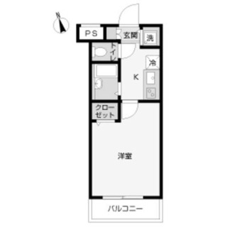 東京都練馬区中村北２丁目 賃貸マンション 1K