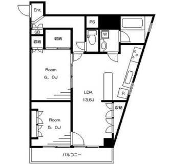 東京都練馬区豊玉上２丁目 賃貸マンション 2LDK