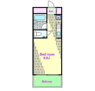 東京都練馬区春日町４丁目 賃貸マンション 1R