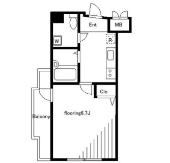 東京都練馬区氷川台２丁目 賃貸マンション 1K