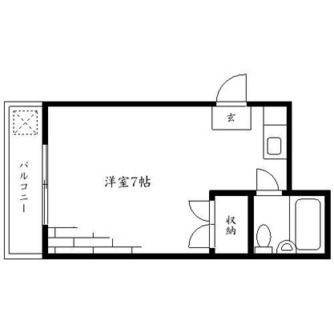 東京都練馬区旭丘２丁目 賃貸マンション 1R