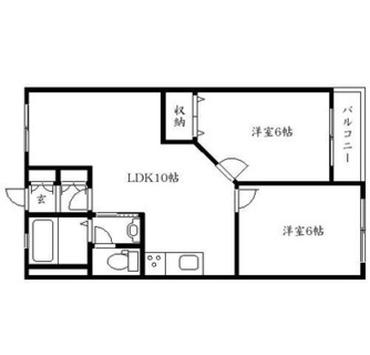 東京都練馬区豊玉北６丁目 賃貸マンション 2LDK