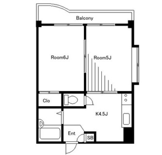 東京都練馬区豊玉北５丁目 賃貸マンション 2K