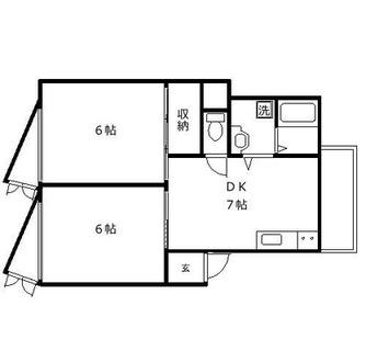 東京都練馬区小竹町１丁目 賃貸マンション 2DK