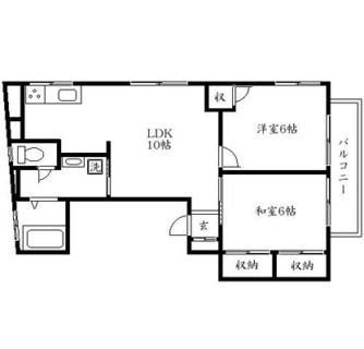 東京都練馬区中村北２丁目 賃貸マンション 2LDK